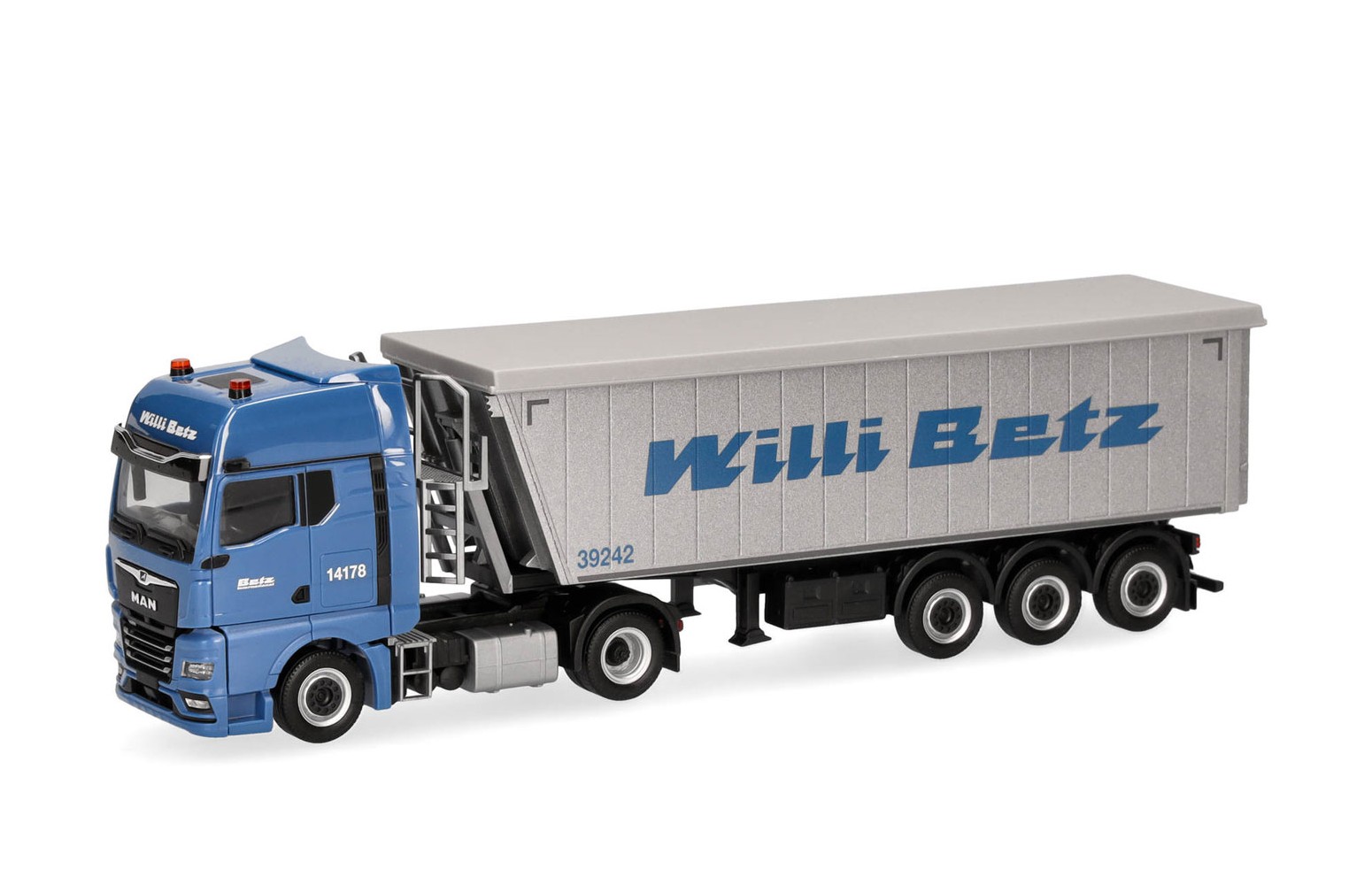 HERPA 319775 - MAN TGX GX con semirimorchio Stöffelliner "Willi Betz" - 1:87