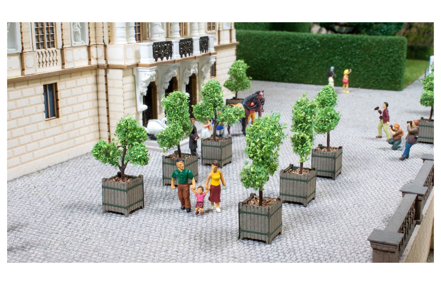 NOCH H0 14013 - Alberi ornamentali in vaso - 1:87