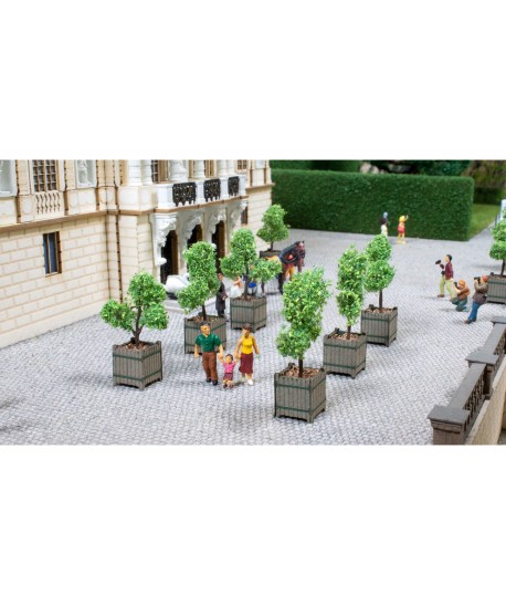 NOCH H0 14013 - Alberi ornamentali in vaso - 1:87