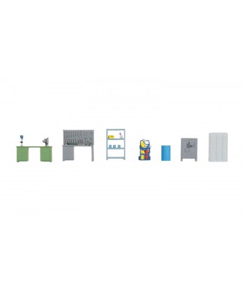 NOCH H0 14819 - Set Accessori per officina - 1:87