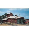 FALLER H0 120161 - Rimessa locomotive, 2 stalli, ep. II