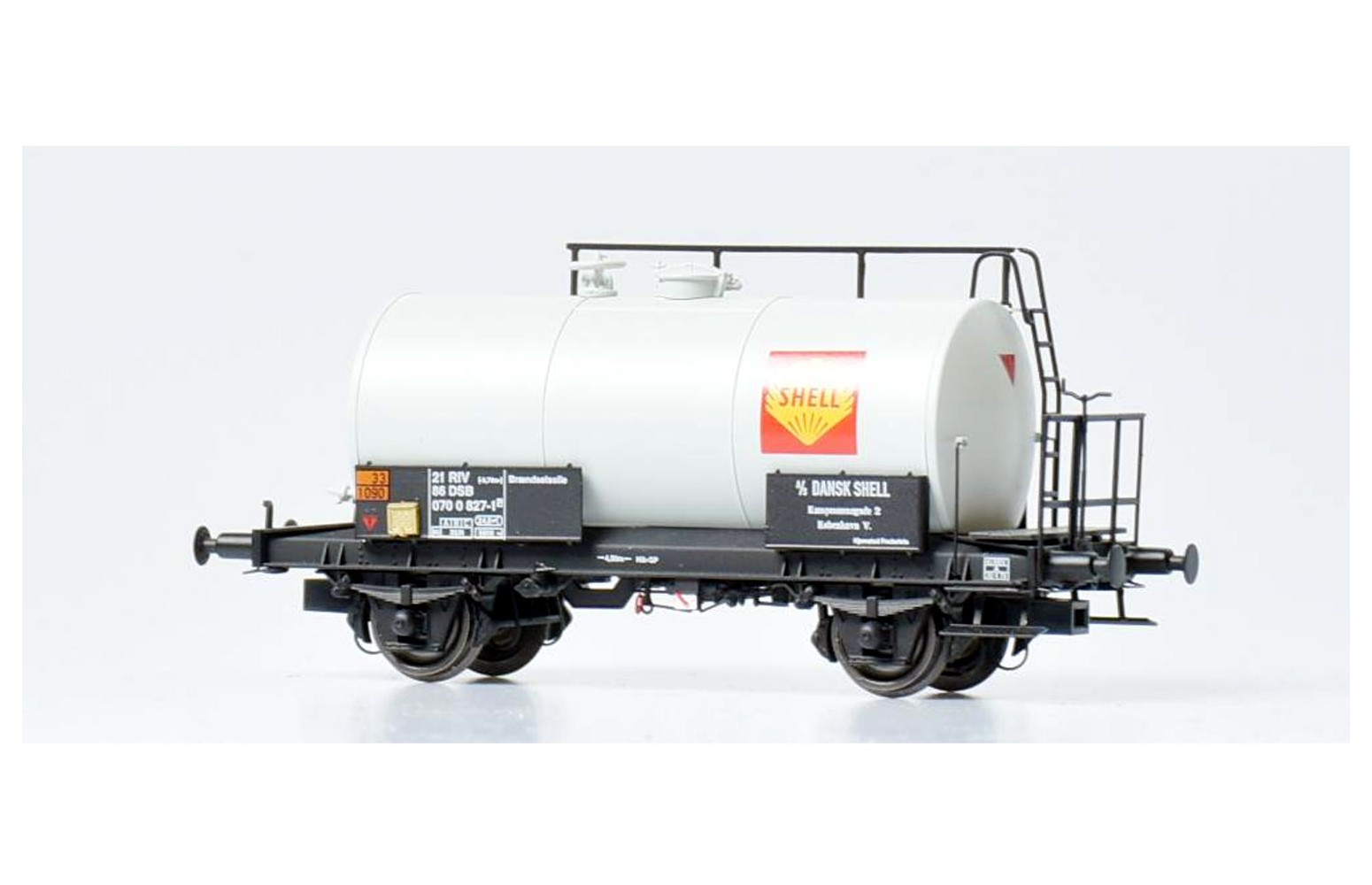 DEKAS H0 DK-871019 Carro cisterna a 2 assi "SHELL" - DSB