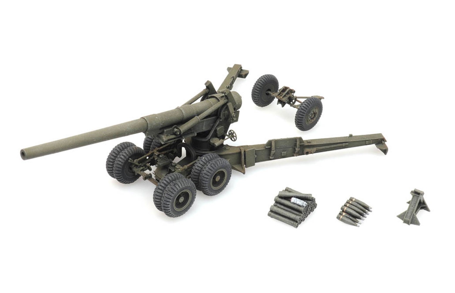 ARTITEC H0 6870388 - US Cannone 155mm. "Long Tom" modalità sparo, resina - 1;87