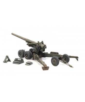 ARTITEC H0 6870388 - US Cannone 155mm. "Long Tom" modalità sparo, resina - 1;87