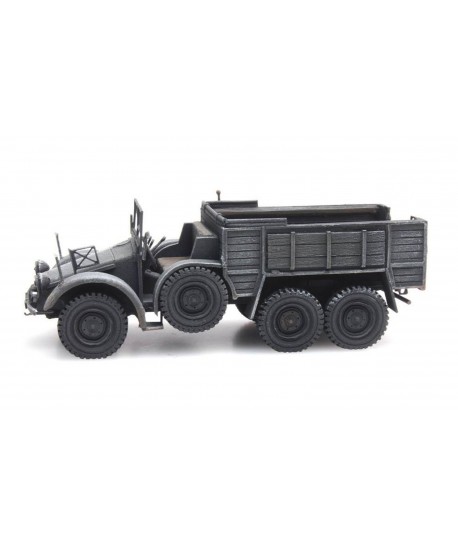 ARTITEC H0 387.380 - Wehrmacht Krupp-Protze, grigio - resina 1:87