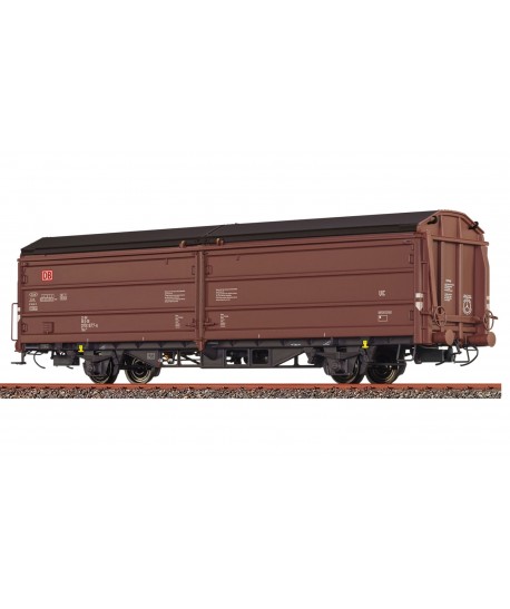 BRAWA H0 48996 - Carro merci con tetto scorrevole/parete scorrevole Tbis 869 DB AG Ep. VI