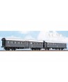 ACME H0 55353 - set due carrozze per treni navetta, FS ep.IV