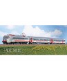 ACME H0 70096 Set formato da Loco E.401, carrozza multiservizi BRH e pilota UIC-Z livrea Intercity Giorno FS Ep VI
