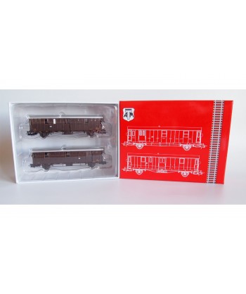 ATM TRENI H0 - CF 05.00B1 set 2 carri Postali/Messaggeri M22-UM11 - FS Ep. III