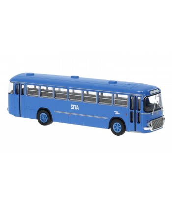 BREKINA 96187 Fiat 306/3 Bus Interurbano, blu, 1972, "SITA", 1:87