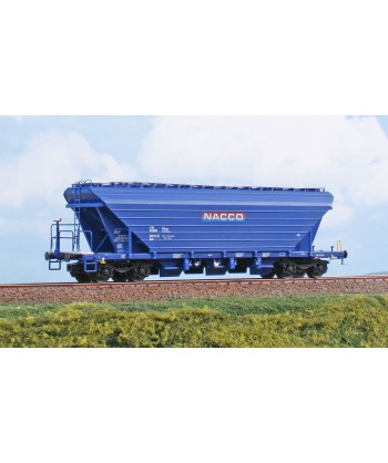NME H0 517610 Carro silo per cereali Uagpps 80m³ NACCO (blu) Ep. VI