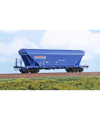 NME H0 517611 Carro silo per cereali Uagpps 80m³ NACCO (blu) Ep. VI