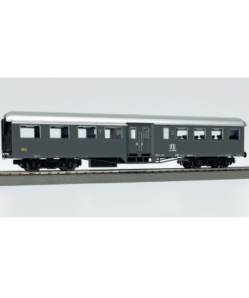 OS.KAR. H0 3361 FS carrozza Corbellini 1°/2° CL 1951 R grigio ardesia Ep. IVa