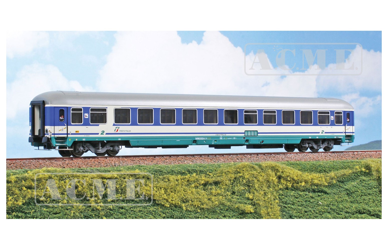 ACME H0 50793 Carrozza UIC-X Giubileo porte pieghevoli, FS ep. V-VI