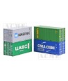 ACME H0 95066 Set da 4 container da 20ft. "Maersk, Uasc, Cma-Cgm e Catu""