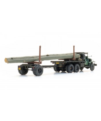ARTITEC 387.612 - GMC CCKW-353 trasporto legname, resina, H0-1:87