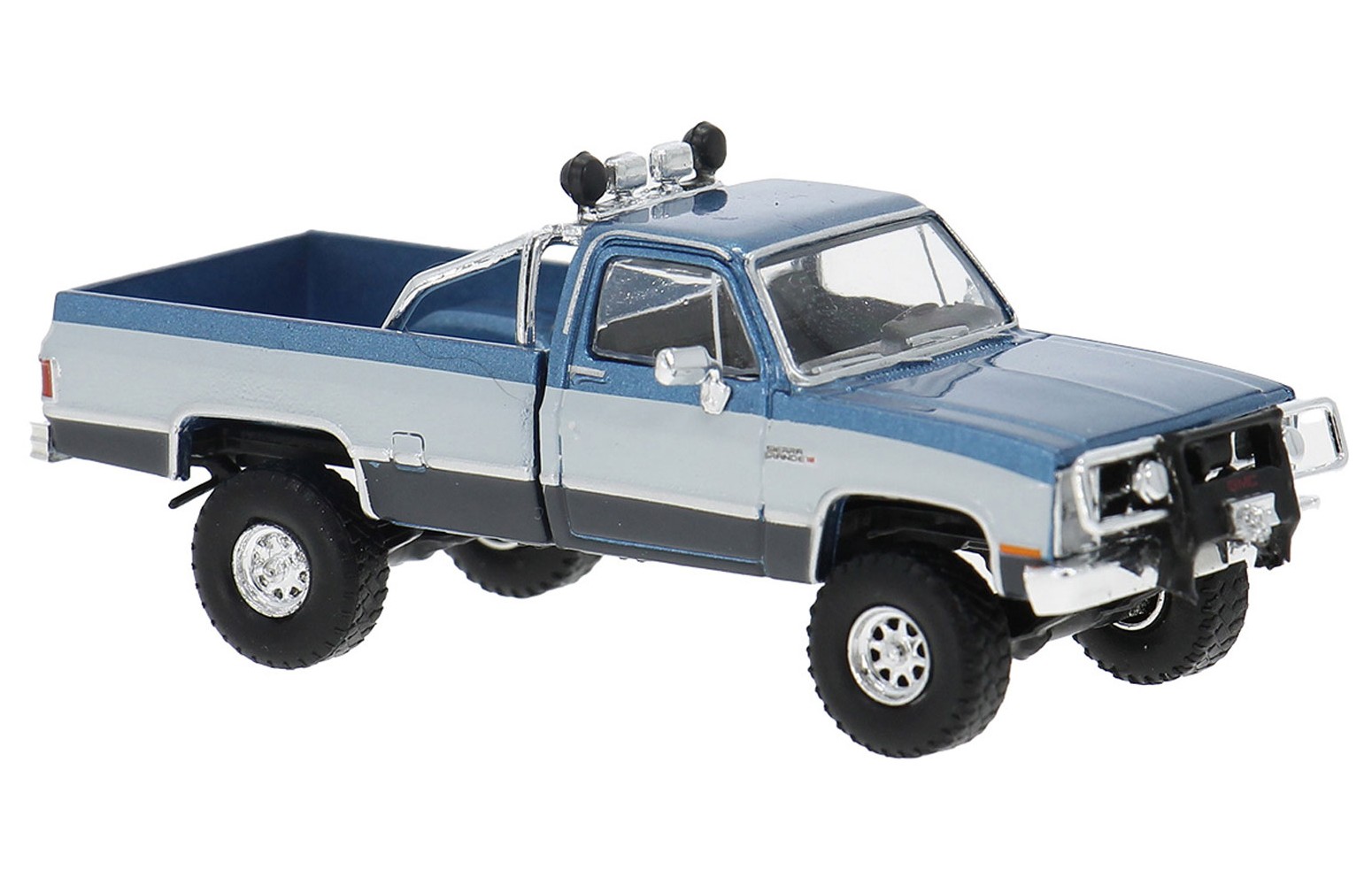 BREKINA 19660 GMC Sierra Grande, blu/bianco, 1982, 1:87