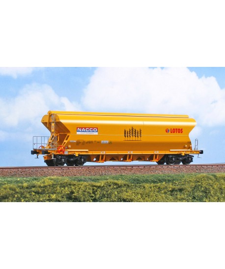 NME H0 511643 - Carro tramoggia per cereali Tagnpps "NACCO-LOTOS" Ep. VI