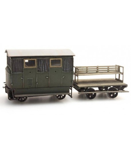 ARTITEC H0 20.180.01 – Draisina verde non motorizzata