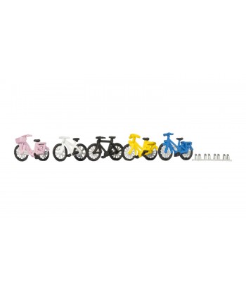 NOCH H0 15895 - Biciclette (5 pz) - 1:87