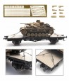 ARTITEC H0 387.349 – Set Catene ganci e cunei per carico carri armati – 1:87