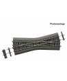 ROCO H0 42596 - Incrocio K 15 RocoLine con massicciata