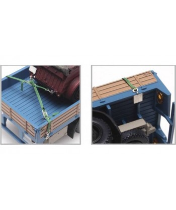 ARTITEC H0 387.351 – Set Cinghie, ganci e zeppe per carico – 1:87