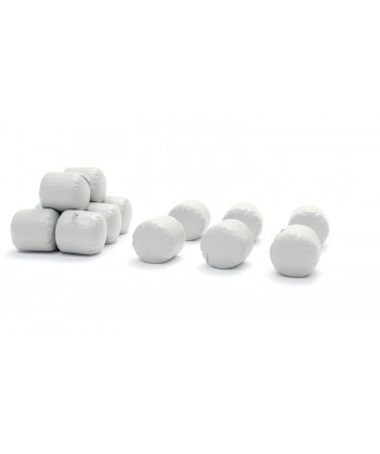 ARTITEC H0 387.656 Balle di insilato, bianco, resina 1:87