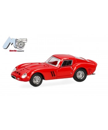 HERPA 87MC000057 MicroCity: Ferrari 250 GTO, rosso, 1:87