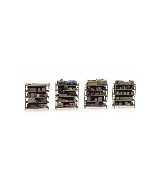 ARTITEC 387.434 – Scaffali con materiali vari – Resina H0