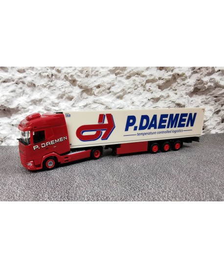 HERPA 317283 DAF XG con semirimorchio frigorifero "P. DAEMEN" - 1:87