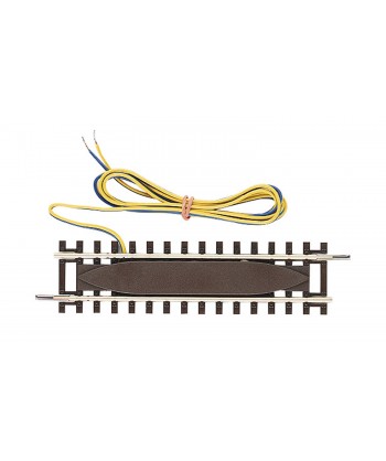 ROCO H0 42421 - Binario con alimentazione per impianti analogici, Roco Line