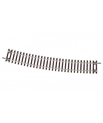 ROCO H0 42427 - Binario curvo R9, 15°, Roco Line