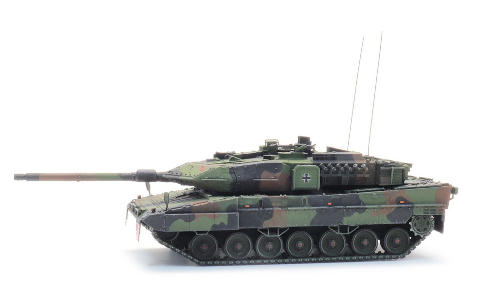 ARTITEC 6870670 - Bundeswehr Leopard 2A7V mimetizzato, resina, 1:87