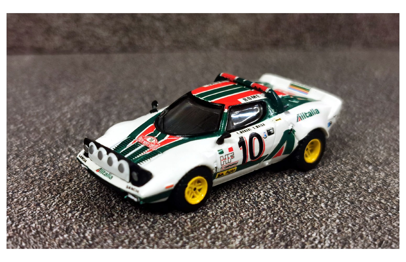 BREKINA 29655 - Lancia Stratos HF, N.10 "Alitalia" - 1:87