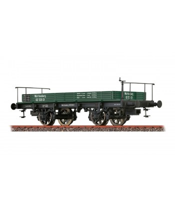 BRAWA H0 47735 - Carro a sponde basse Xt KWSt.E. Ep. I
