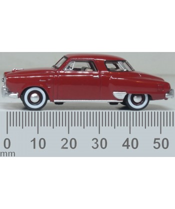 OXFORD 87SC50003 Studebaker Champion Starlight Coupe (1950), rossa - 1:87