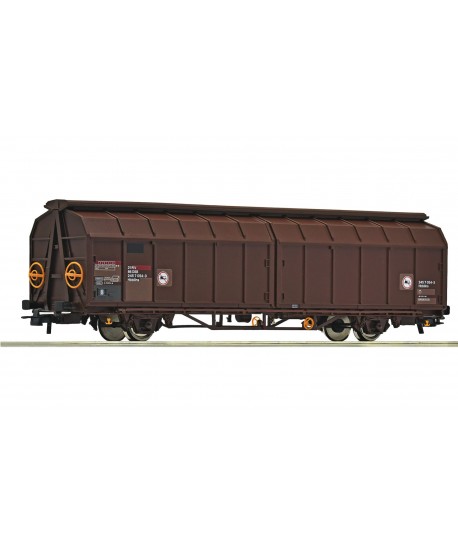 ROCO H0 6600266 Vagone a pareti scorrevoli, tipo Hbbillns, DSB Ep V-VI