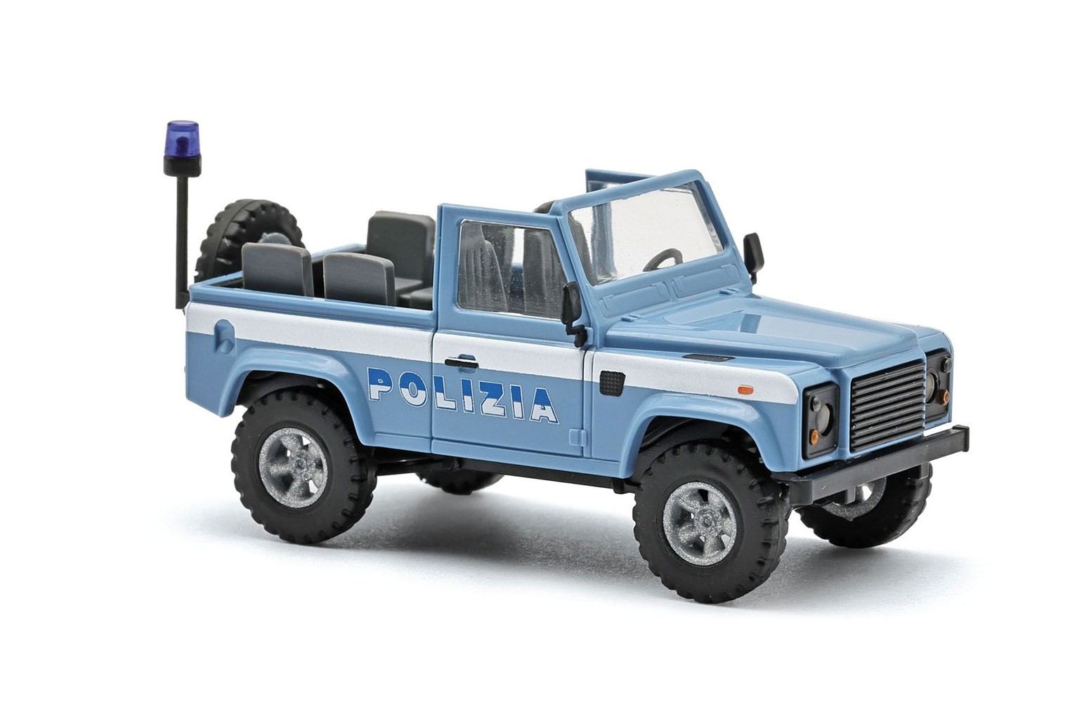 BUSCH 54397 - LAND ROVER 90 "POLIZIA" - 1:87