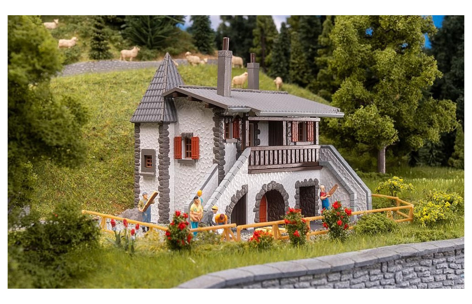 FALLER H0 191839 - Casa alpina in kit