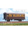 ACME H0 51210 Bagagliaio posta Tipo 1931R (DI 92000). Livrea castano e Isabella. FS Ep. III