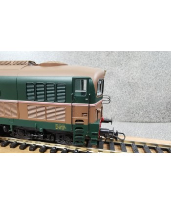 OS.KAR. H0 1002 Locomotiva FS D 341 1041, verde/isabella, dep. Bari (seconda mano)