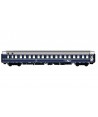 PIRATA H0 PI9750 Carrozza letti Tipo T2s livrea "TEN" logo TV, tetto argento e carrelli Tipo MD, FS ep. IV