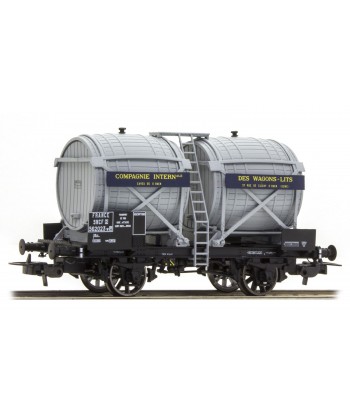 LS MODELS H0 30560 - Carro Ocem 19 con 2 botti per vino, CIWL Ep. IIIa