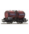 LS MODELS H0 30561 - Carro Ocem 19 con 2 botti per vino, CIWL Ep. IIIa