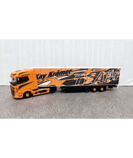 HERPA 317634 - DAF XG+ Semirimorchio frigorifero "Kay Krämer" - 1:87