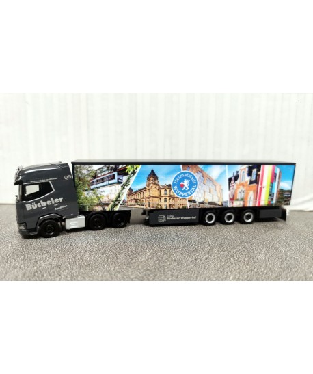 HERPA 319737 DAF XG+ (6x2) con  Semirimorchio DAF XG+ "Bücheler Wuppertal" - 1:87