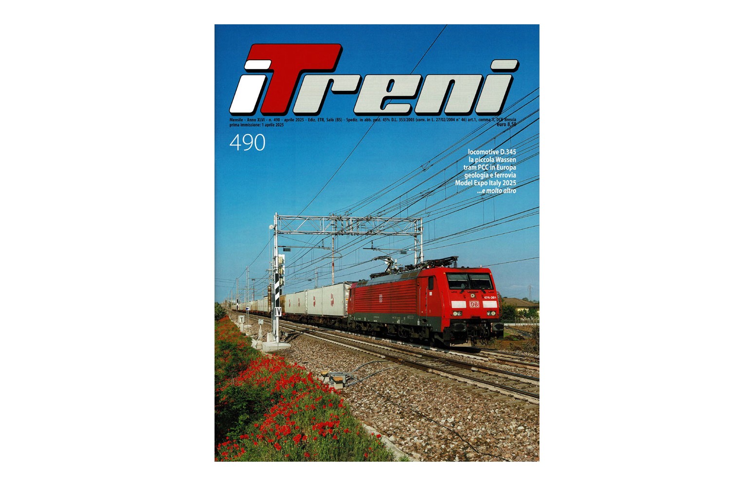 I TRENI 490 - Aprile 2025