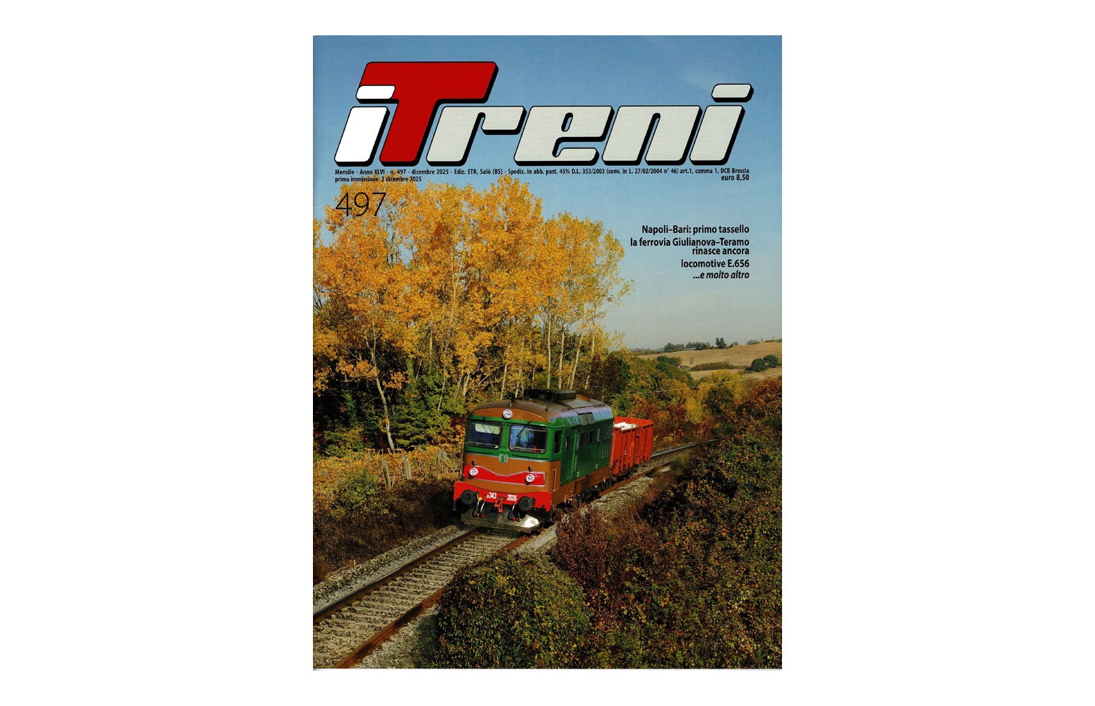 I TRENI 497 - Dicembre 2025