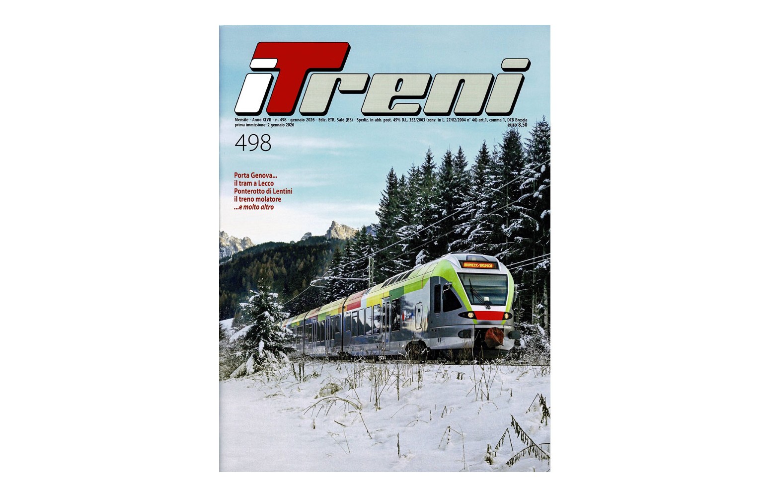 I TRENI 498 - Gennaio 2026